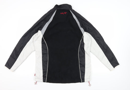 TCM Women's Black Windbreaker Jacket Size 14