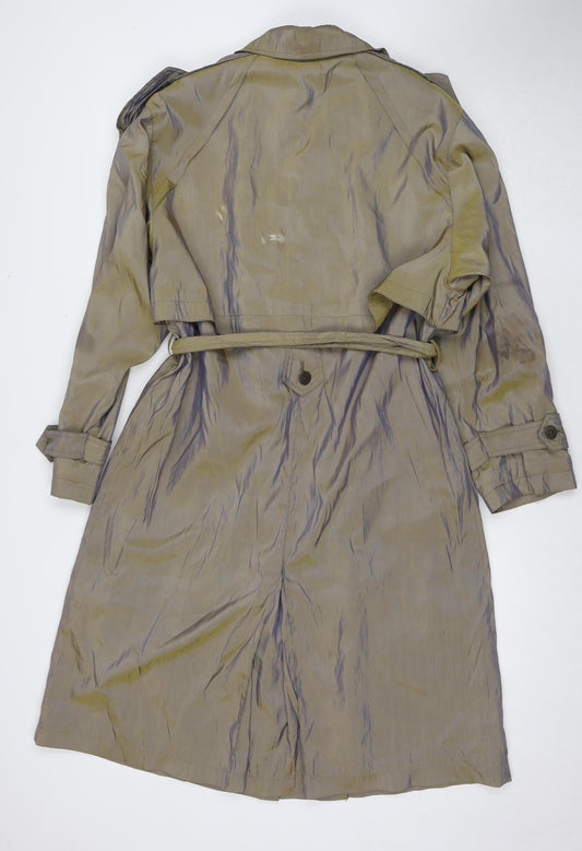 Hamells Women's Beige Trench Coat Size 14 Classic