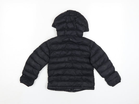 Mountain Warehouse Boys Black Puffer Jacket 2-3 Years