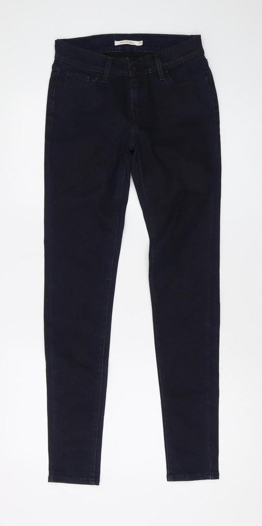 Levi's Women's Black Super Skinny Jeans Size 4 Slim