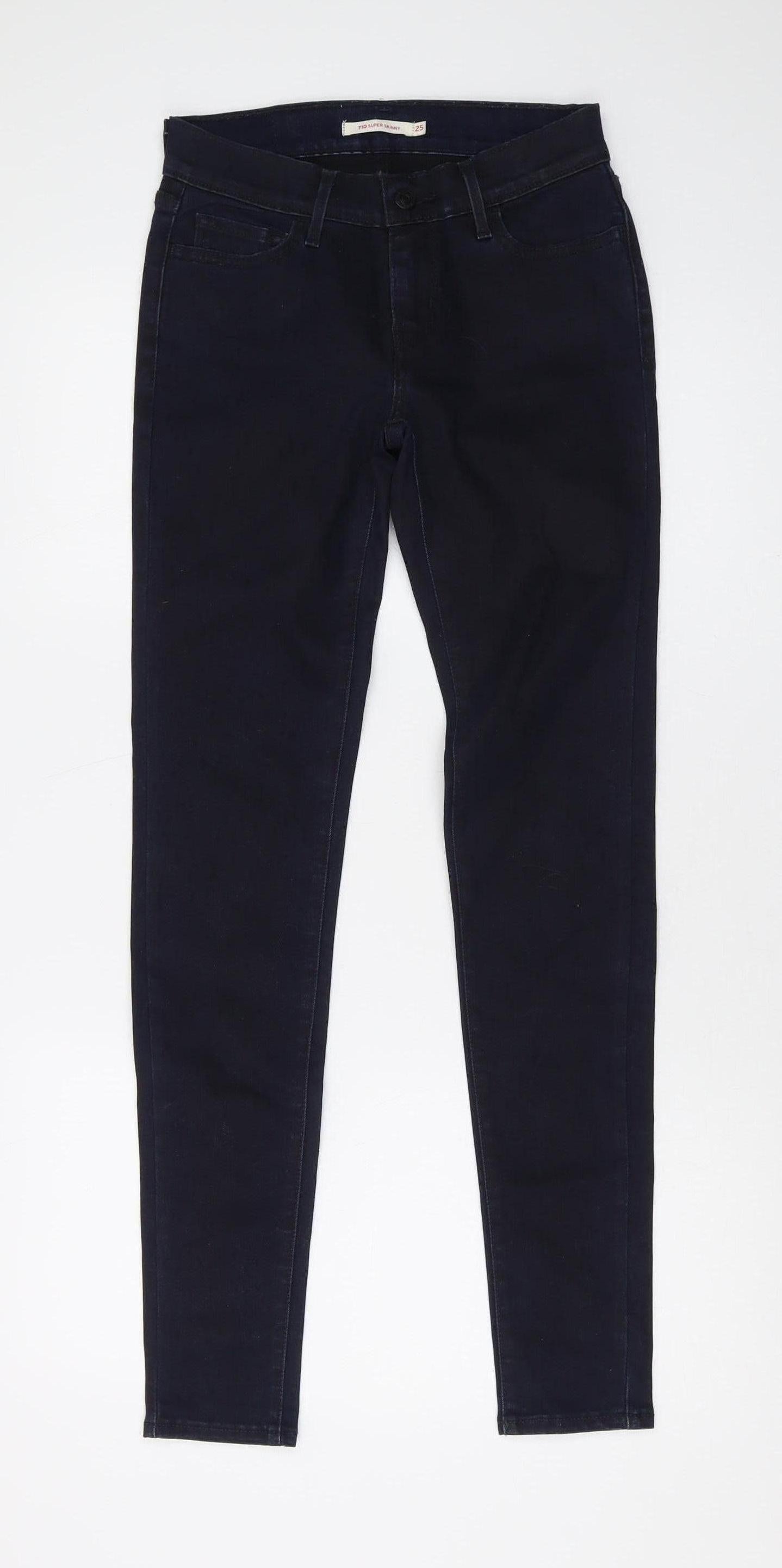 Levi's Women's Black Super Skinny Jeans Size 4 Slim