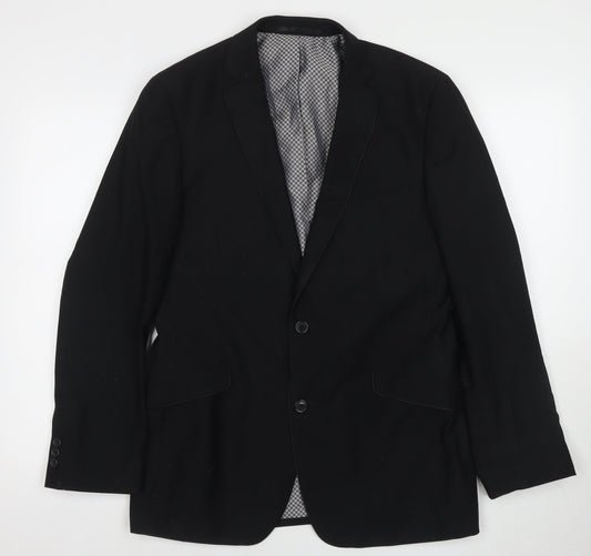 Lambretta Men's Black Blazer, Size 40R, Formal Wear