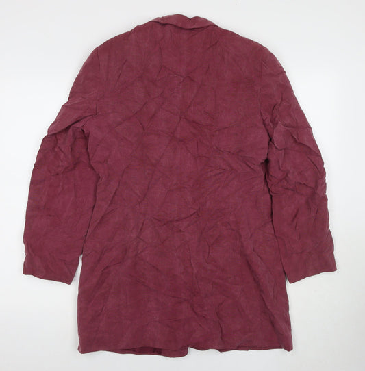 Monsoon Women's Purple Coat Size 14 Formal Wear
