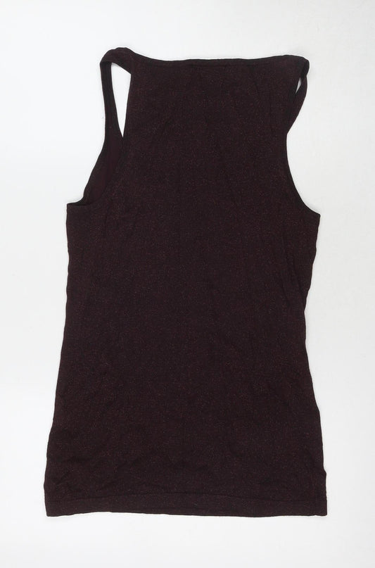 Mint Velvet Women's Brown Sleeveless Tank - Size 12