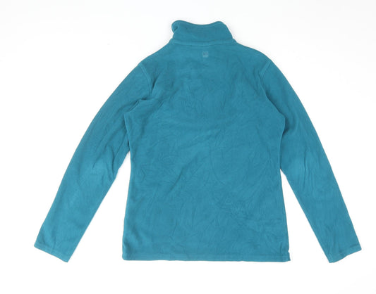 Mountain Warehouse Women's Blue Fleece Pullover, Small