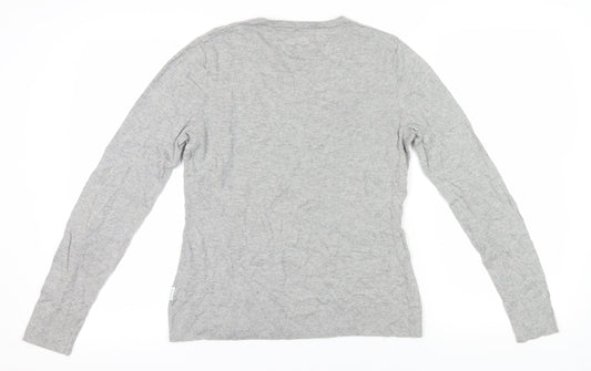 Womens UK 14 Regular MUSTO Grey Pullover Tight-Knit
