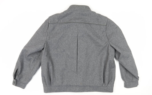 Nena Women's Grey Wool Blend Jacket Size 16