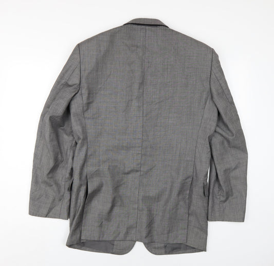 T.M.Lewin Men's Grey Blazer, Size 38, Formal Wear