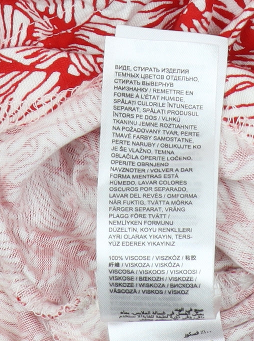 Joe Browns Women's Red Floral T-Shirt Size 28