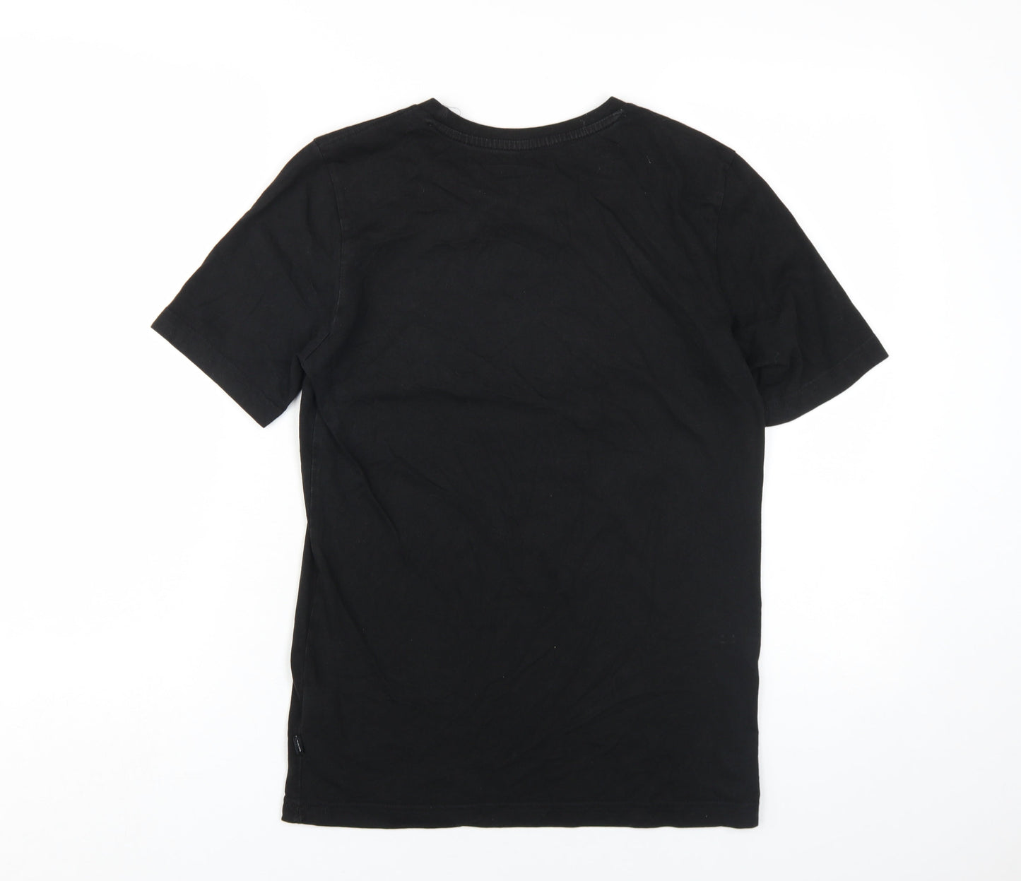 Puma Men's Black XS Graphic Logo T-Shirt