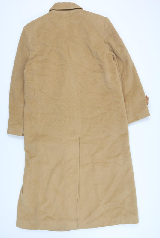 J. Percy for Marvin Richards Women's Beige Wool Long Coat L