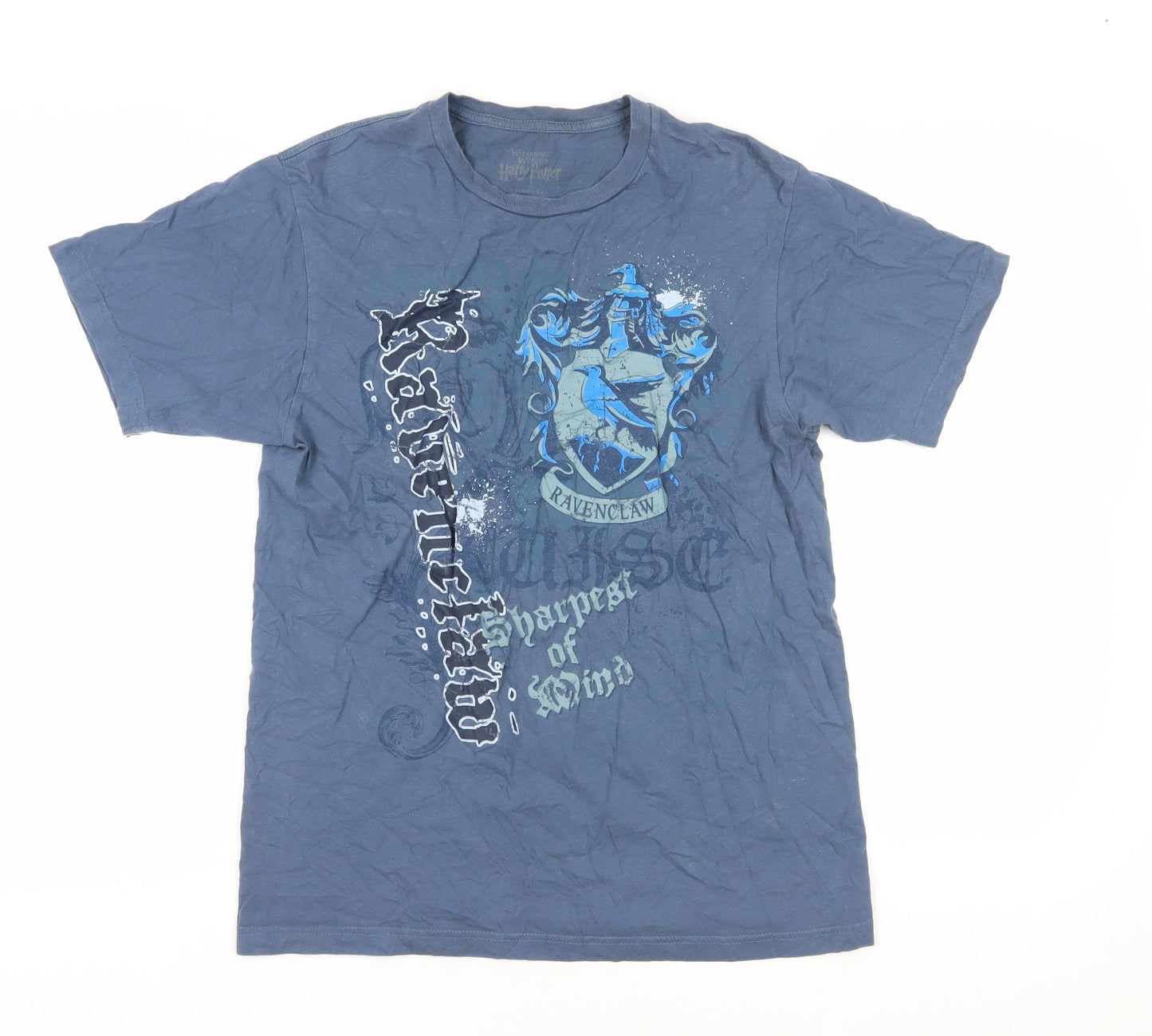Harry Potter Men's Blue Ravenclaw T-Shirt, Size M