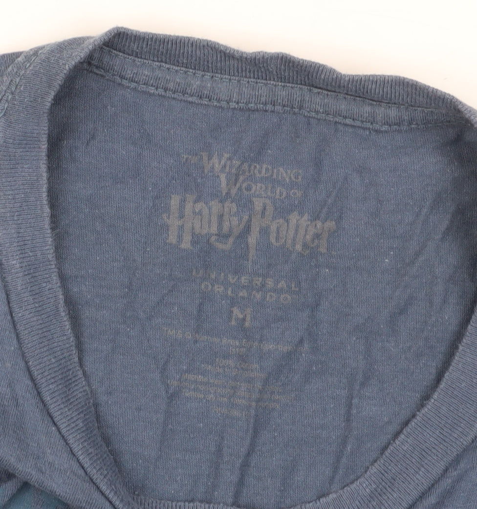 Harry Potter Men's Blue Ravenclaw T-Shirt, Size M
