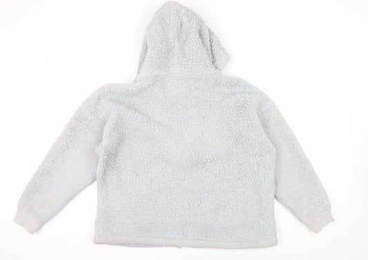 Marks and Spencer Women’s Grey Full Zip Hoodie Size L