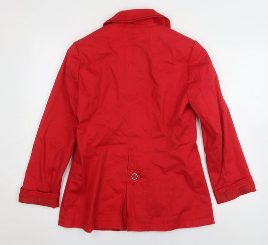 Marks and Spencer Women's Red Jacket Size 10