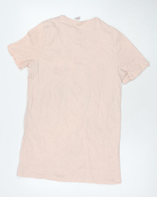 Disney Women's Pink Mickey Graphic Nightshirt Size 8-10