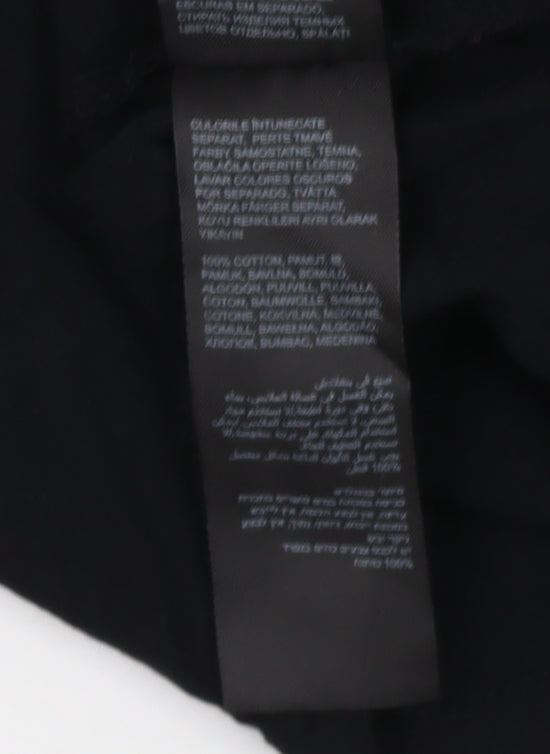 JD Williams Women's Black Long Sleeve T-Shirt Size 8