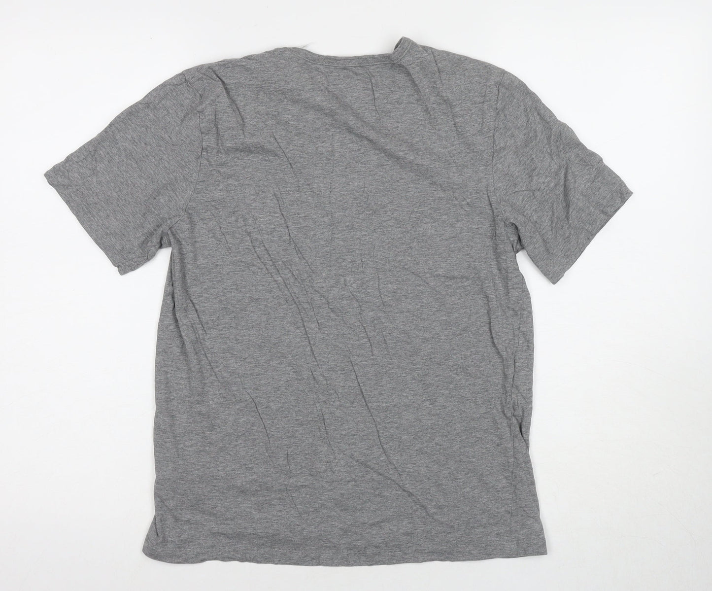 Hugo Boss Men's Grey M Crew Neck Short Sleeve T-Shirt