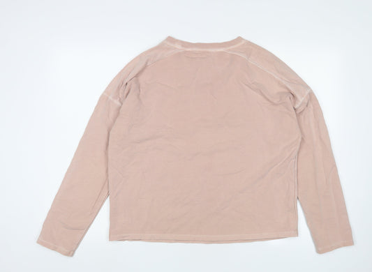 Hush Women's Pink Pullover Sweatshirt, Size S