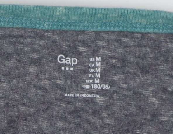 Gap Unisex Grey Tank Top M, Lightweight Casual Scoop Neck