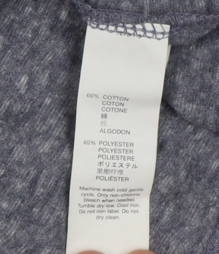 Gap Unisex Grey Tank Top M, Lightweight Casual Scoop Neck