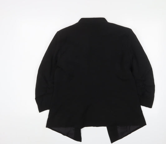 VILA Women's Black Blazer, Size L, Formal, Lined