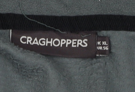 Craghoppers Men's Grey 1/2 Zip Fleece XL