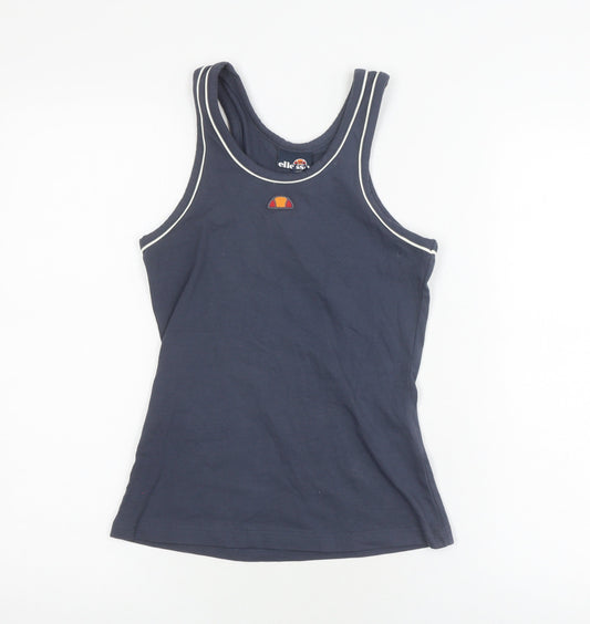 Ellesse Women's Blue Tank Top, Size 8