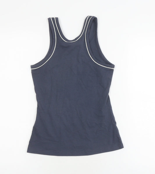 Ellesse Women's Blue Tank Top, Size 8