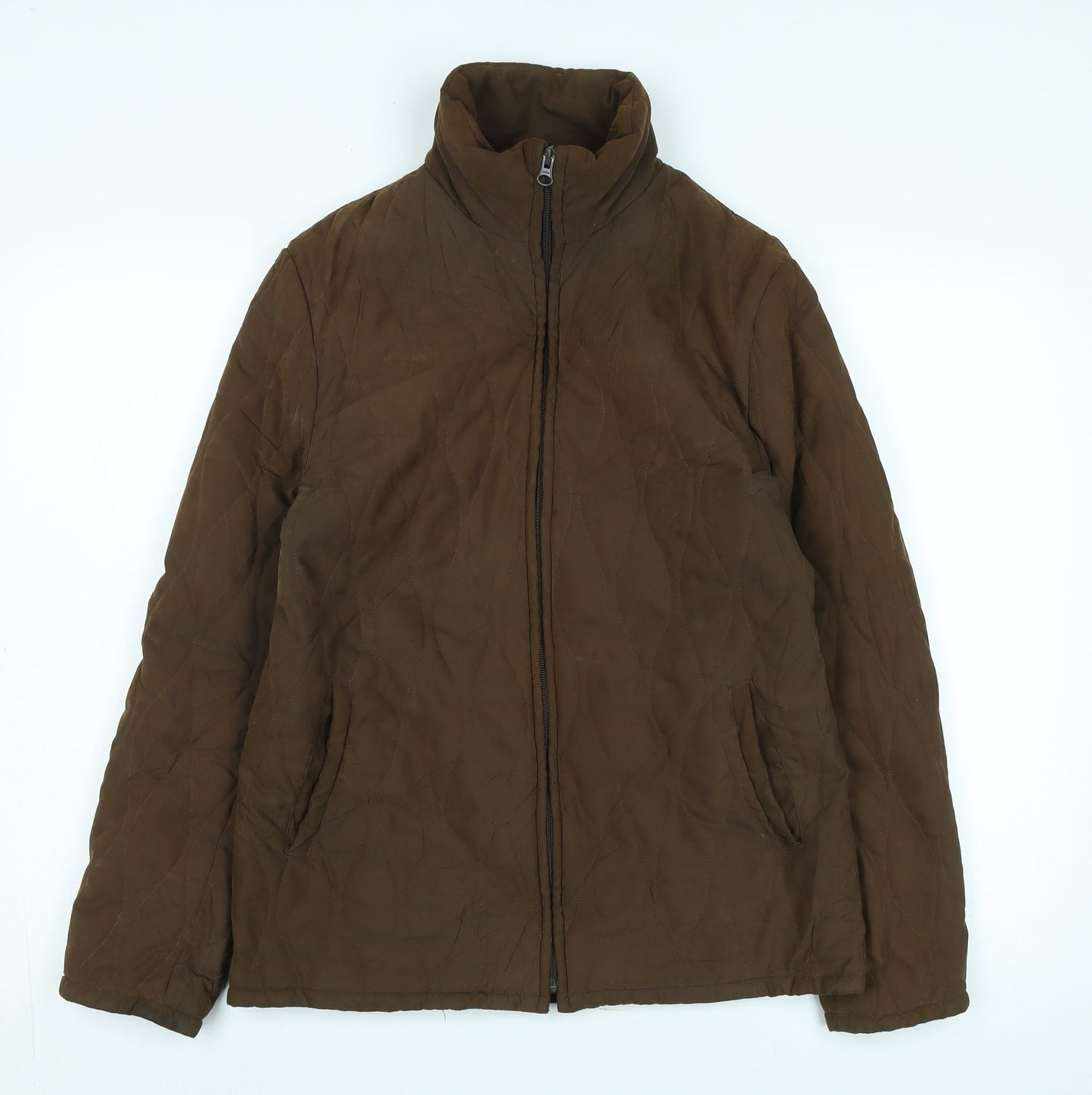 Jack Murphy Women's Brown Quilted Jacket Size 12 Outdoor