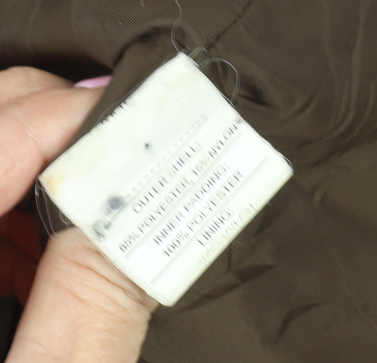 Jack Murphy Women's Brown Quilted Jacket Size 12 Outdoor