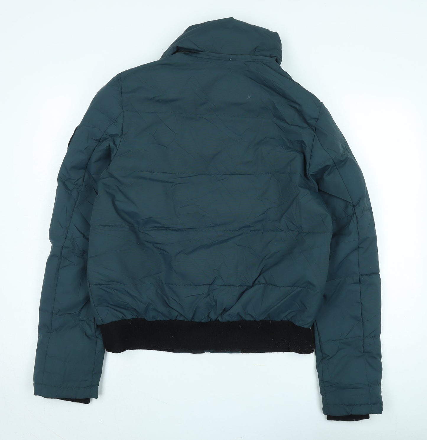 Superdry Unisex Blue Bomber Jacket, L - Winter Casual Style