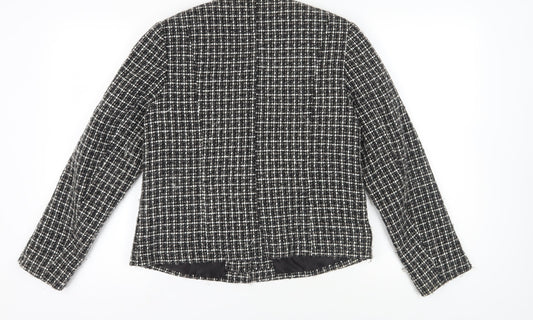 Joella Di Marco Women's Black Bouclé Suit Jacket, Size M
