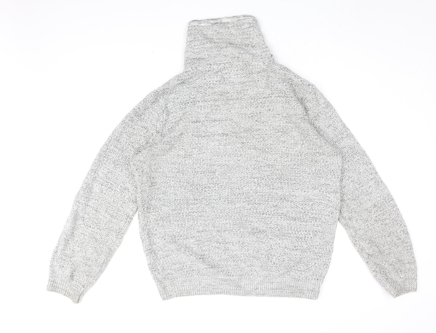 Firetrap Men's Grey Hooded Pullover Jumper, 2XL