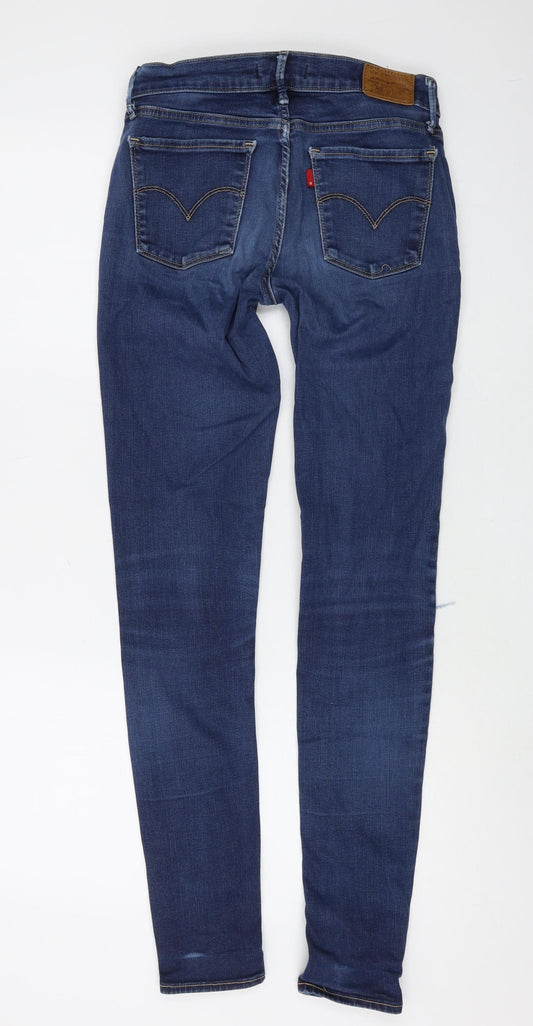 Levi's Womens Blue Skinny Jeans Size 8