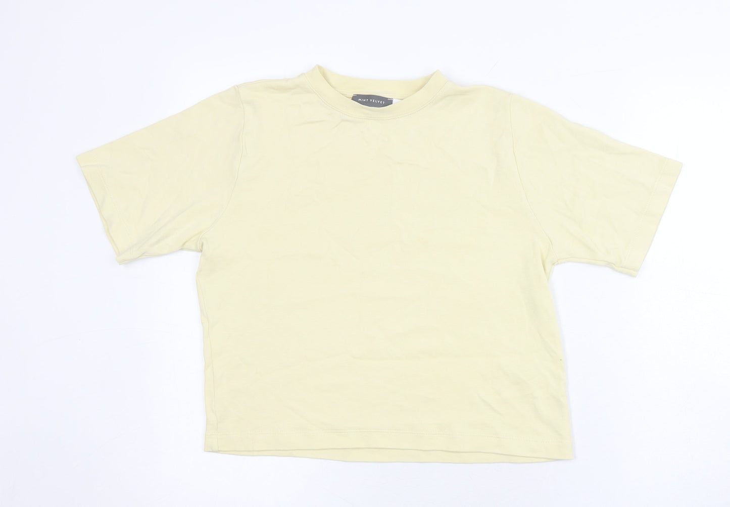 Mint Velvet Women's Beige XS Basic T-Shirt