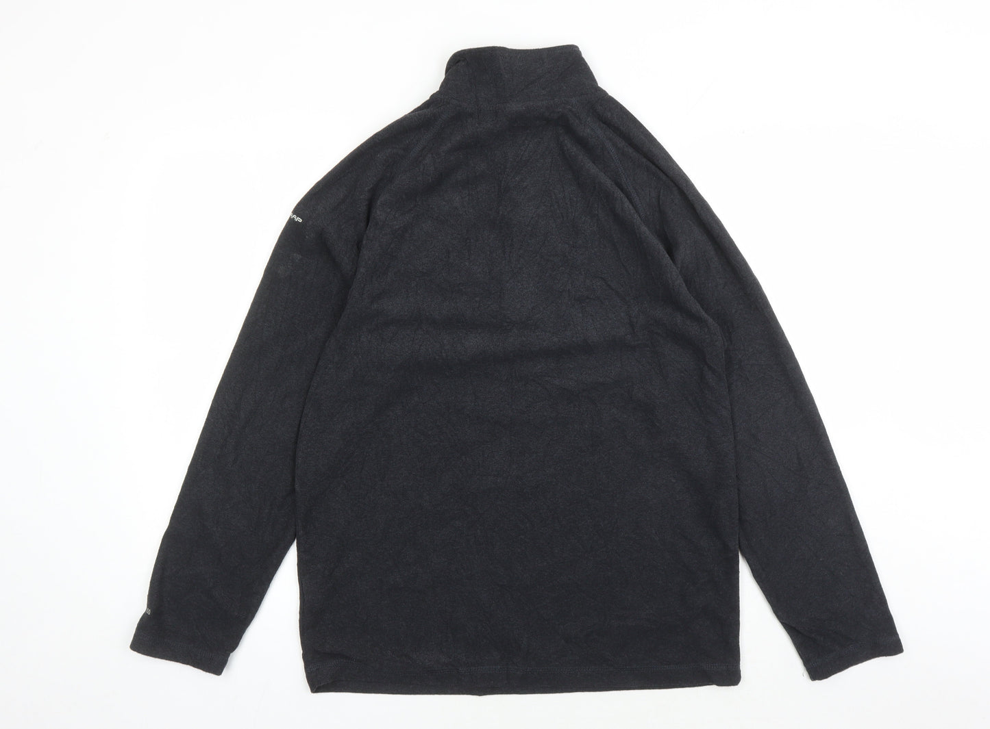 Trespass Men's Black 1/4 Zip Sweatshirt L