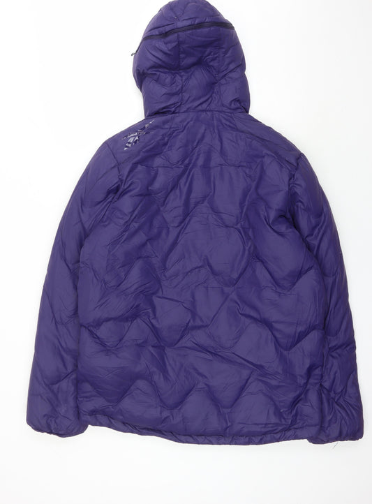 Reebok Men's Purple Puffer Jacket XL