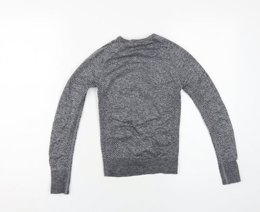 Everlast Women's Grey Long Sleeve Pullover, Size 6