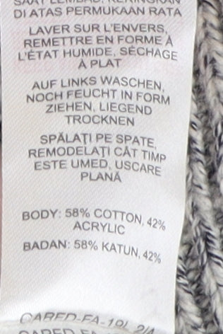 Additional view of Mantaray Grey Men's M Roll Neck jumper