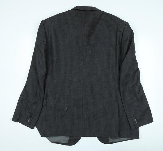 Marks and Spencer Men's Grey Blazer 48R Classic Fit