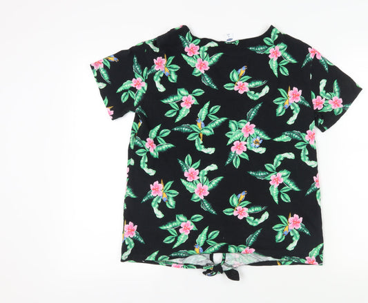 Womens UK Size M Old Navy Multicoloured Cotton T-Shirt