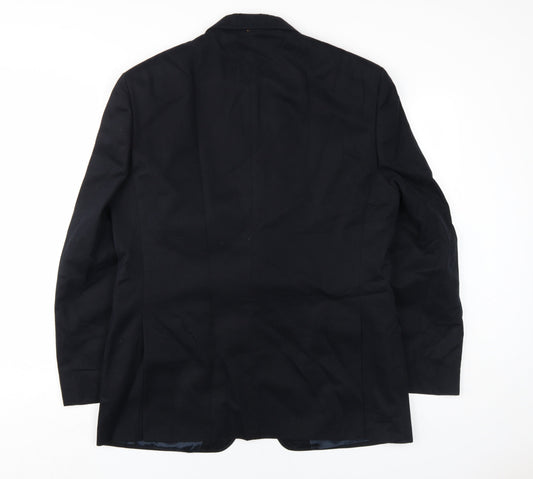 Marks and Spencer Men's Navy Blazer, Size 40S