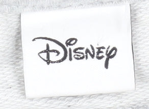 Disney Women's Grey Mickey Mouse Sweatshirt, Size 8