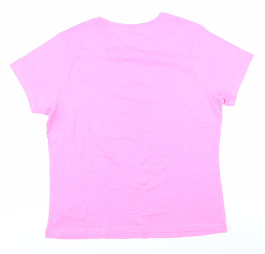 Disney Pink Jungle Book Women's T-Shirt - L