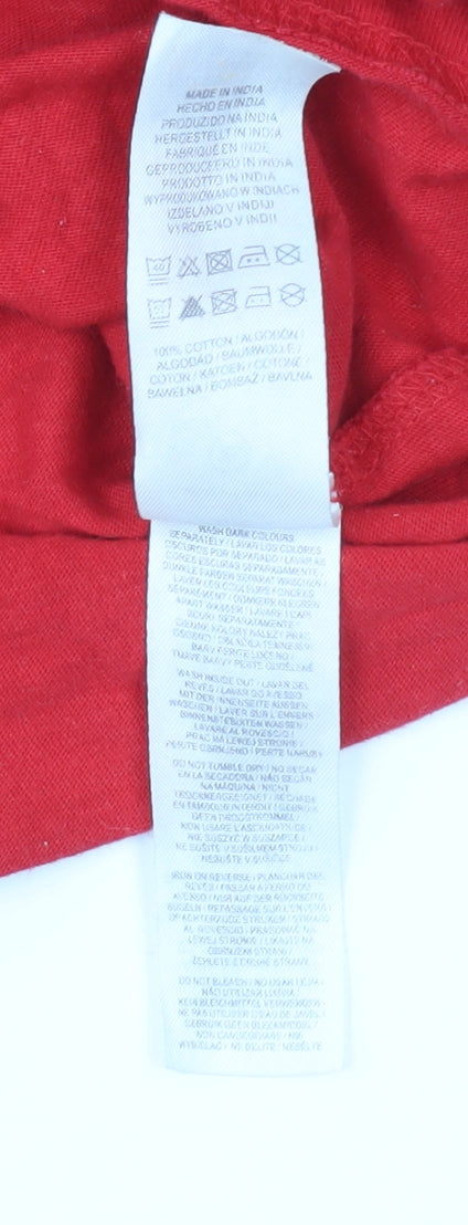 Disney Women's Red XS T-Shirt Winnie the Pooh