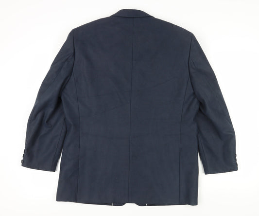 Jeff Banks Men's Blue Blazer 44 Regular Formal