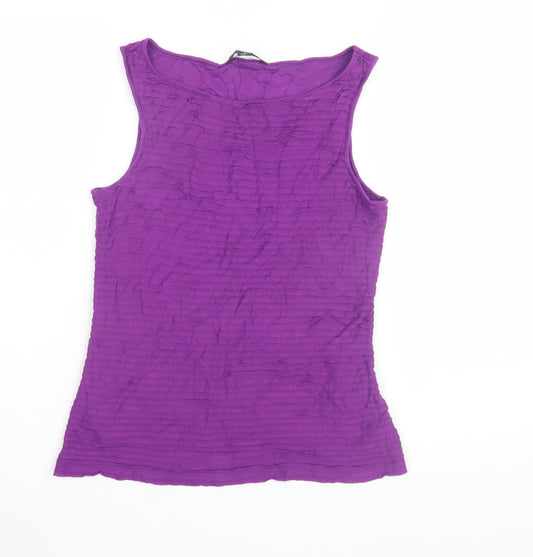 Womens UK Size S Banana Republic Purple Modal Tank