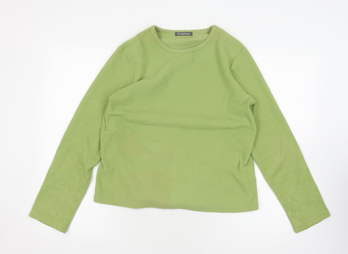 Hawkshead Green Pullover Sweatshirt Unisex Size M