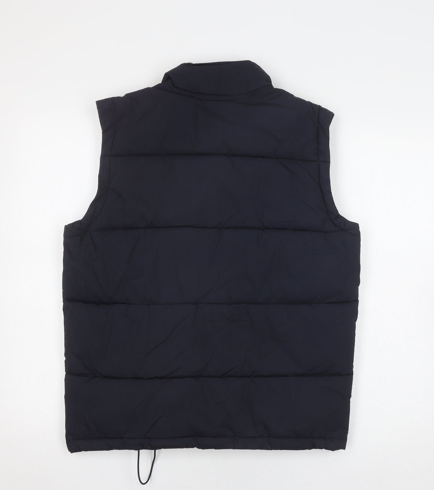 Fred Perry Women's Blue Puffer Waistcoat Size S